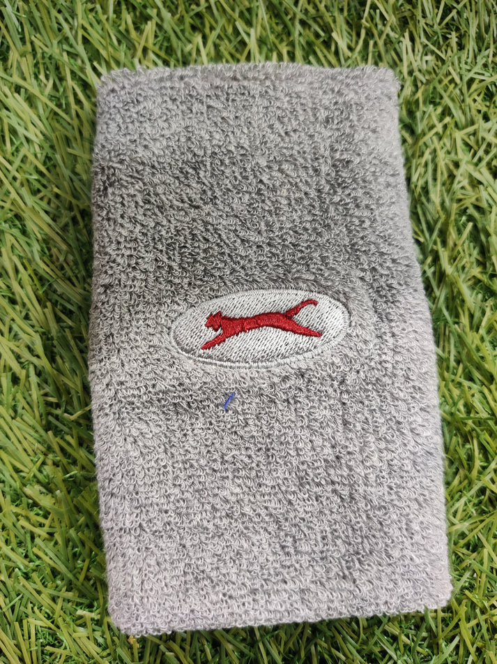 Black Panther Cotton Sweatband (Pro) White