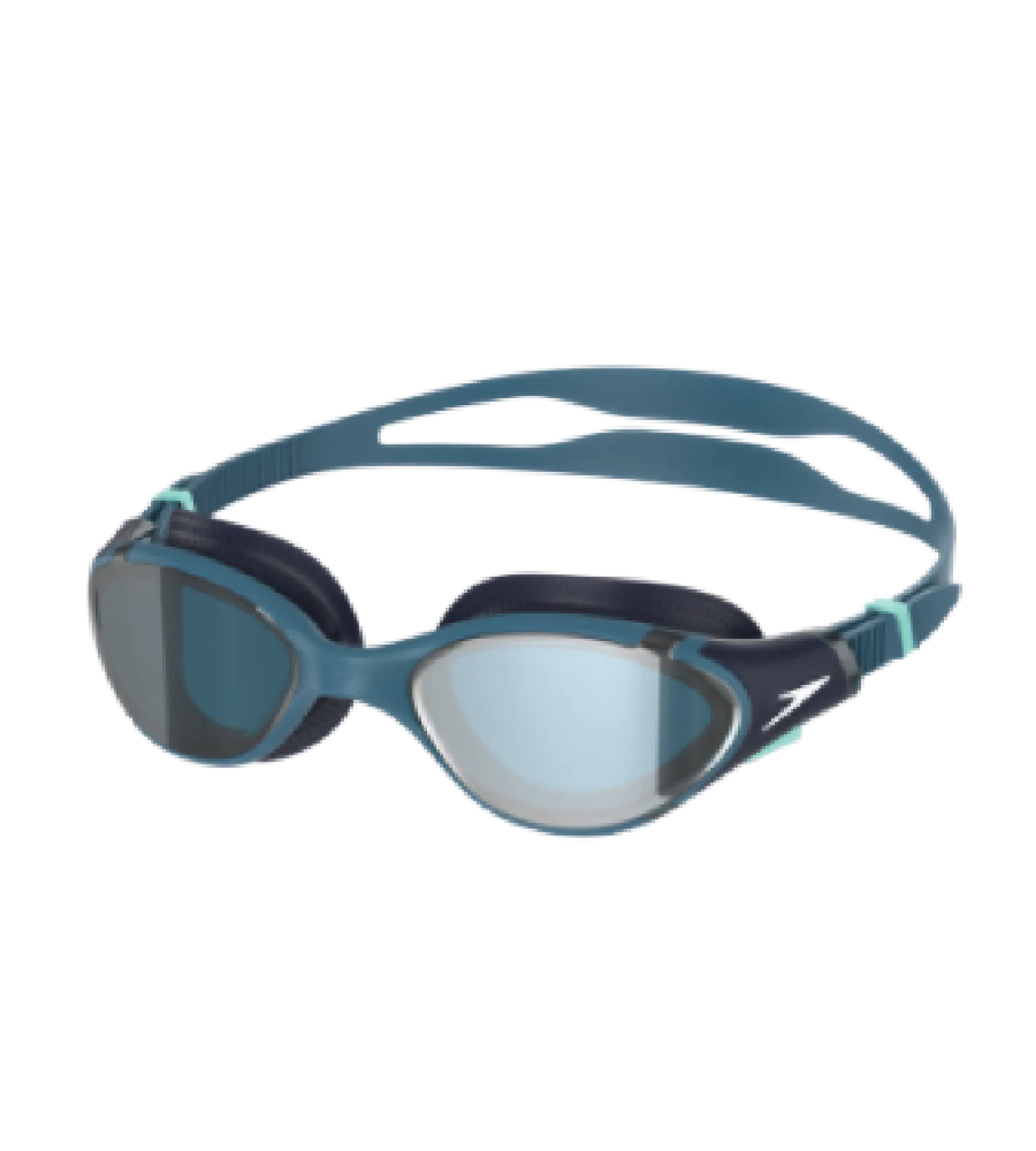 Speedo Biofuse 2.0 Mirror Goggles 8002331-005 Border Blue/ Cobalt /Silver Mirror
