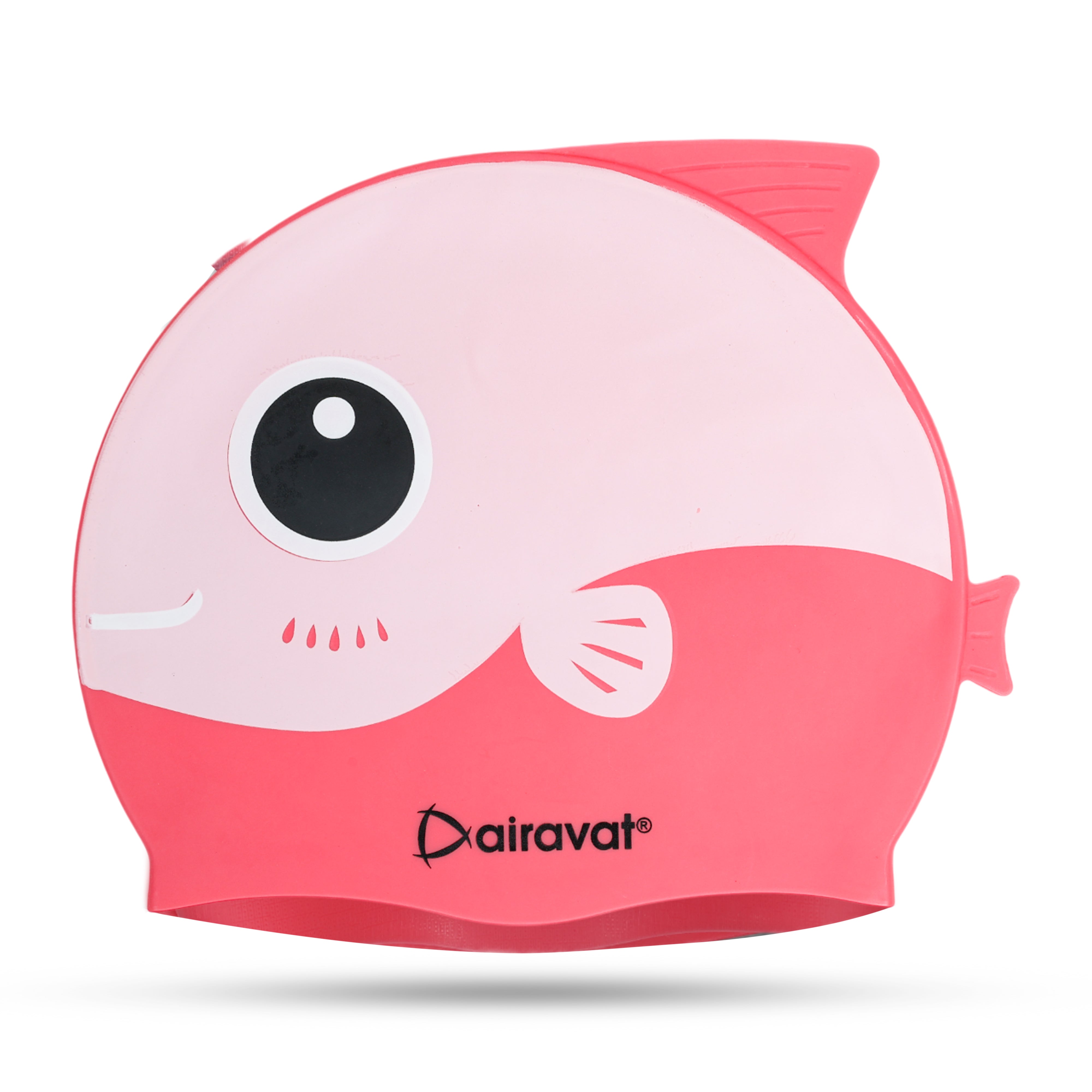 Airavat Kids swimming Cap Ocean Pop Fish Yellow