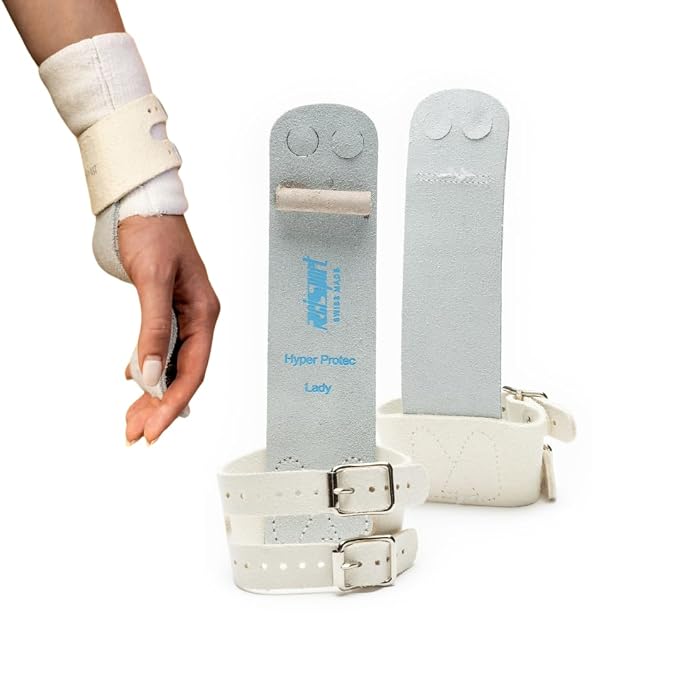Reisport Ladies Protec Hyper Buckle Uneven Bar Grips, Gymnastics