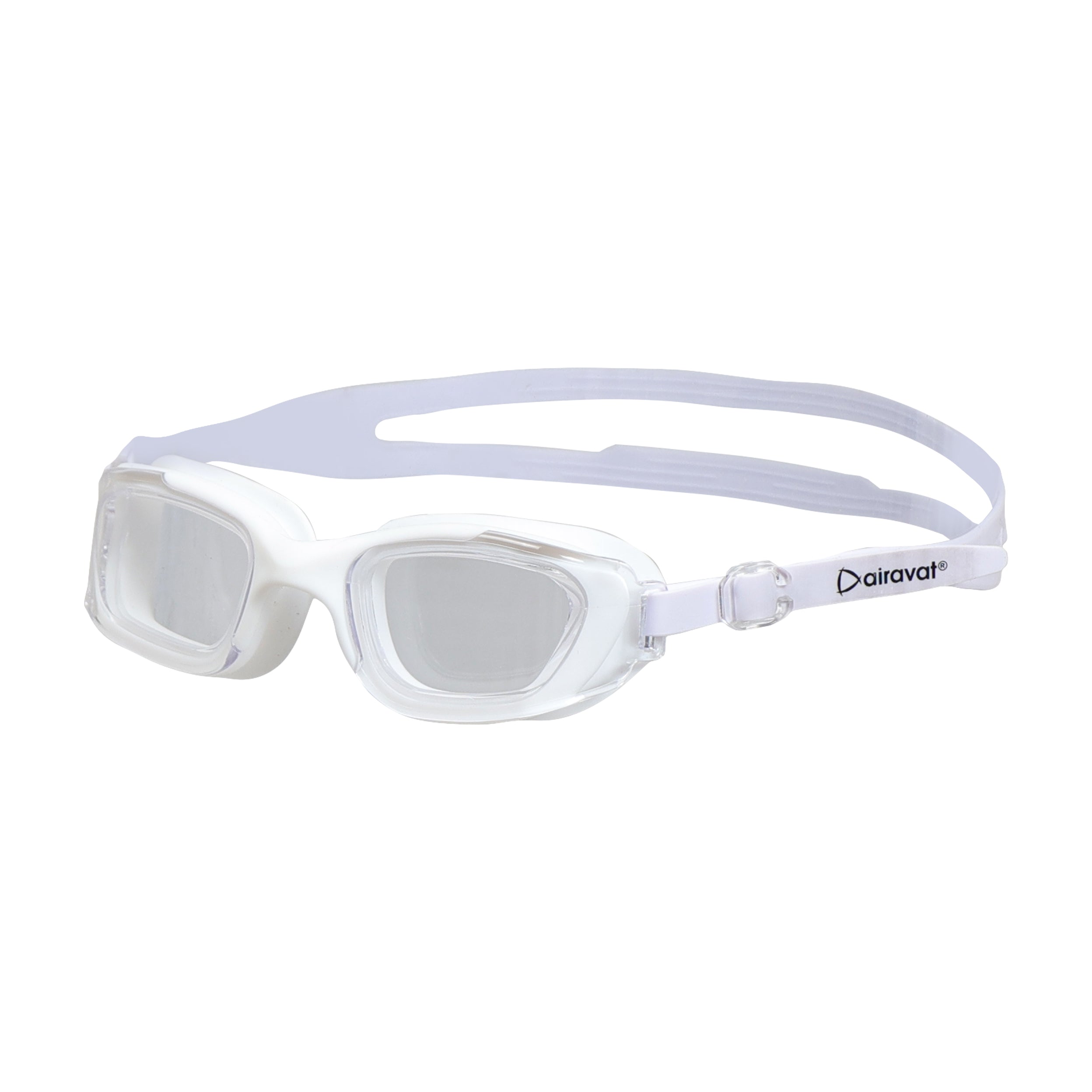 Airavat Swimming Goggles Finley 1014-White-Youth